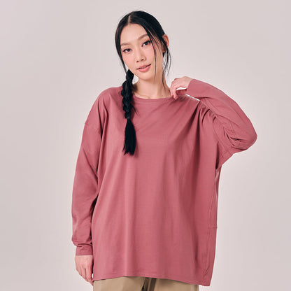 Oversized Top - Dark Pink