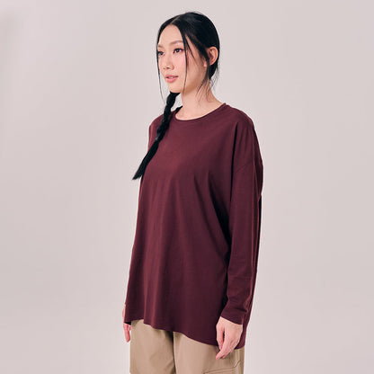 Oversized Top - Mahogany