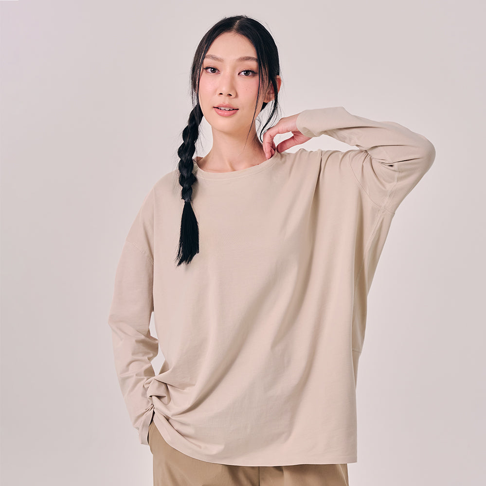 Oversized Top - Oatmeal