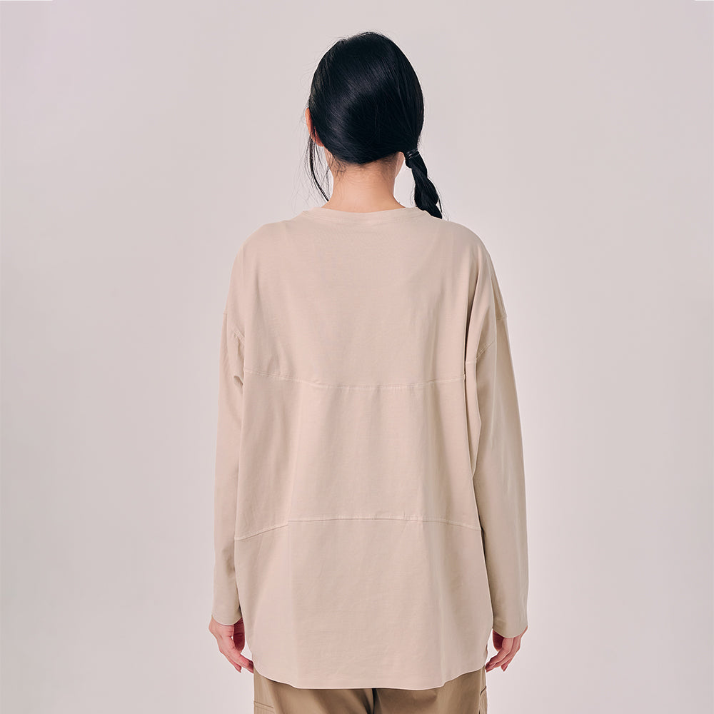 Oversized Top - Oatmeal