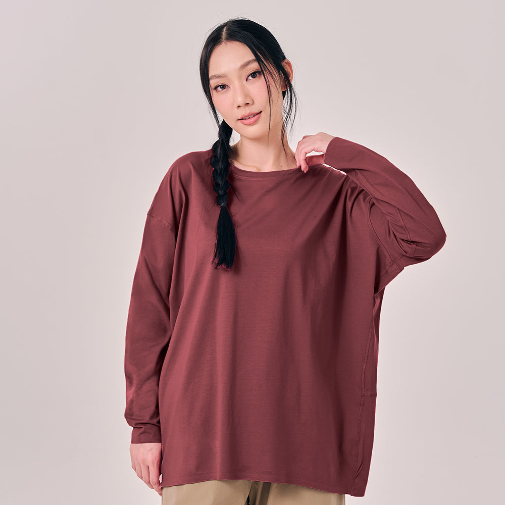 Oversized Top - Rouge
