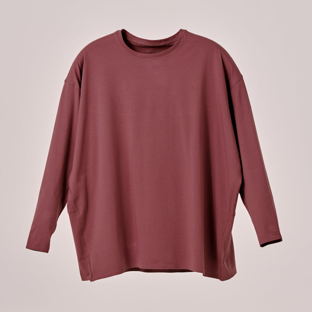 Oversized Top - Rouge