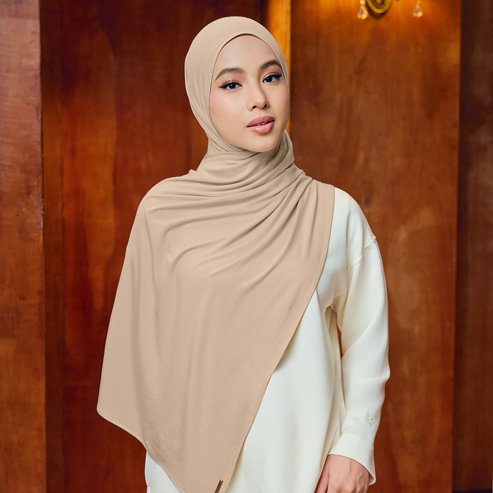 Safaa Bamboo in Chamomile - TudungPeople