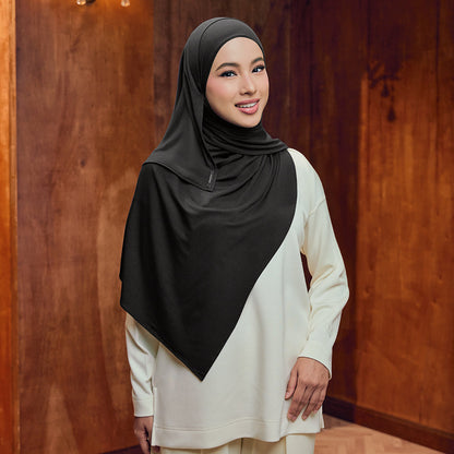 Safaa Bamboo in Ebony - TudungPeople