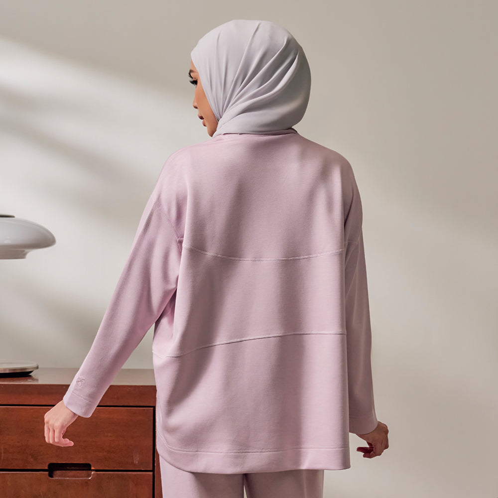 Oversized Sweatshirt - Mauve