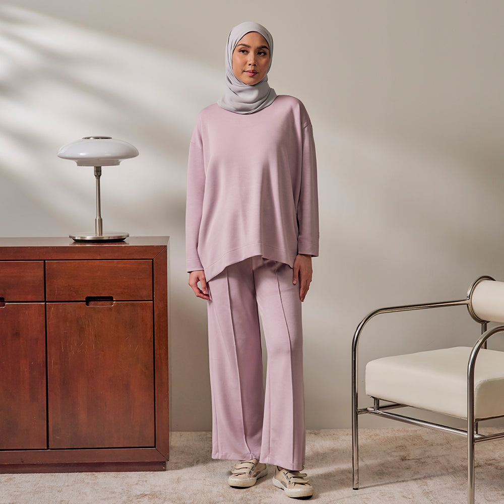 Oversized Sweatshirt - Mauve