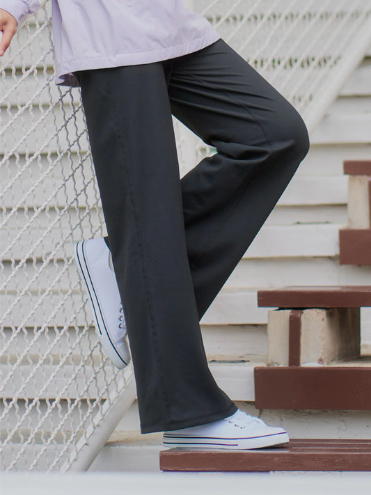 Straight tummy tuck trousers